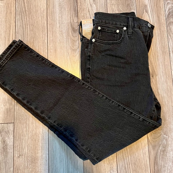 NWT MADEWELL THE PERFECT VINTAGE JEANS LUNAR WASH Sz 26 $128 MD711 Sold Out - Picture 8 of 10